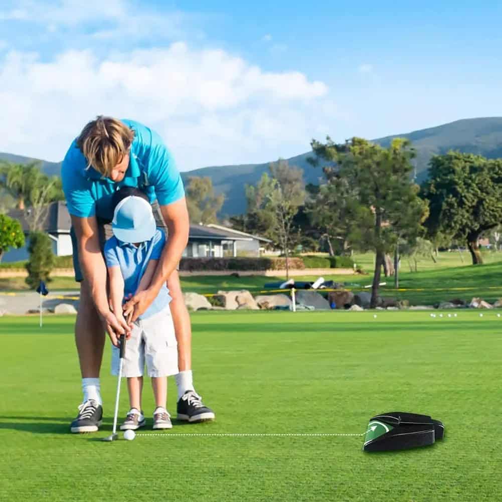 Automatic Golf Ball Returner for Indoor and Outdoor Practice Automatic Golf Ball Returner for Indoor and Outdoor Practice