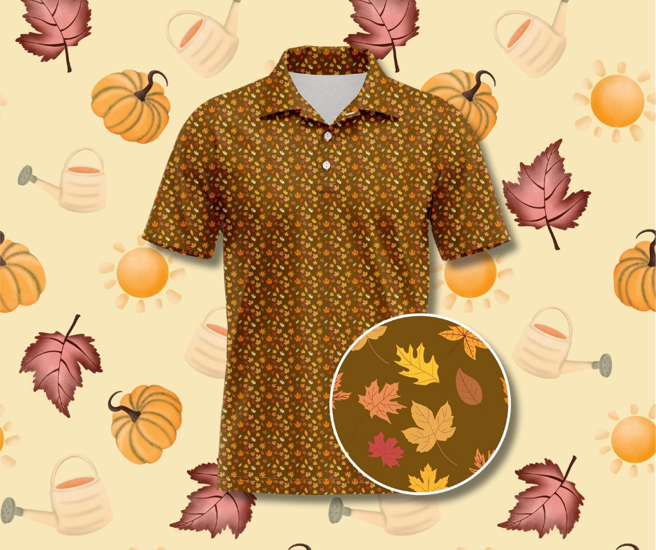 Autumn Leaves Polo Shirt Gifts For Dad Who Wants Nothing Autumn Leaves Polo Shirt Gifts For Dad Who Wants Nothing