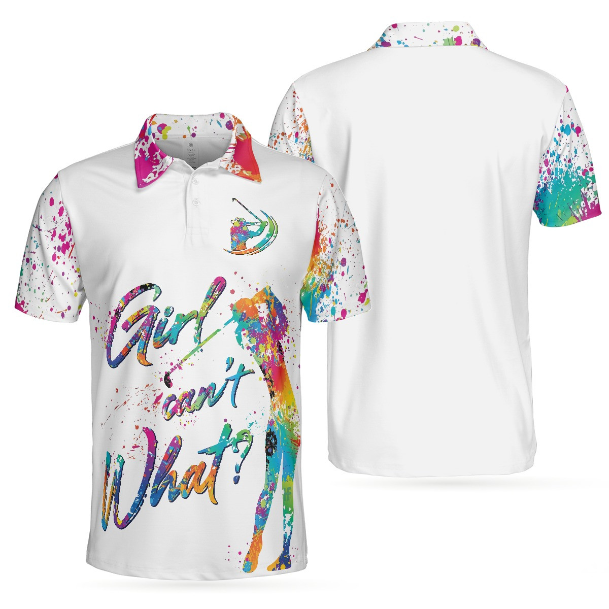 Girl Can't What Golf Polo Shirt Golf Polo Shirt Gifts For Golf Lovers Girl Can't What Golf Polo Shirt Golf Polo Shirt Gifts For Golf Lovers