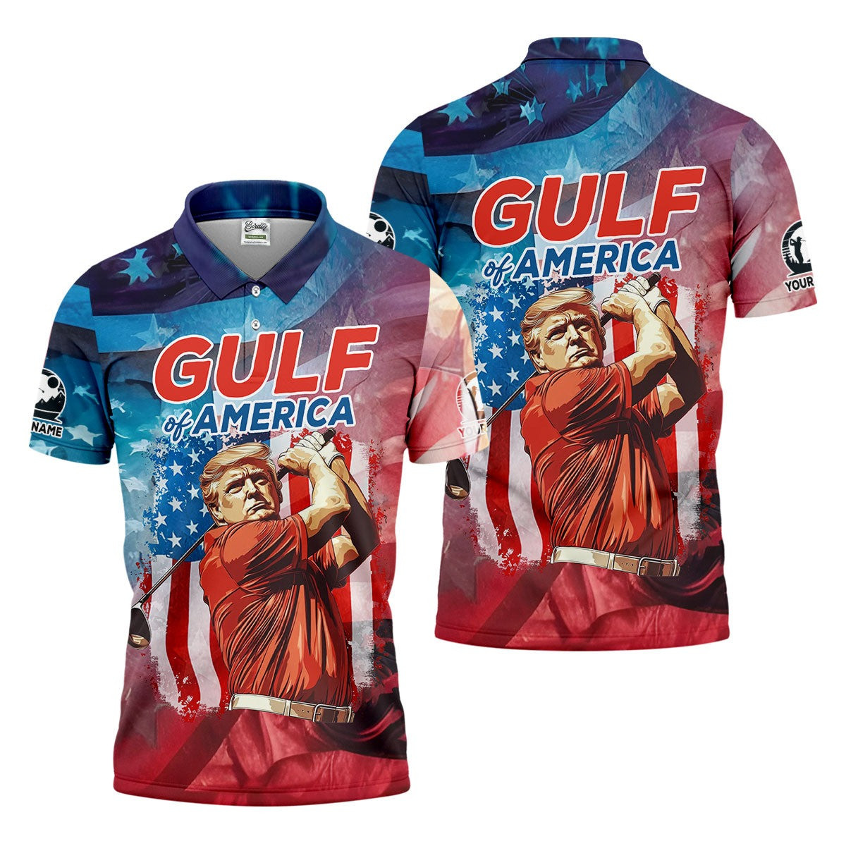 Gulf Of America Patriotic Golf Polo Shirts Patriotic Gift Ideas For Him Gulf Of America Patriotic Golf Polo Shirts Patriotic Gift Ideas For Him
