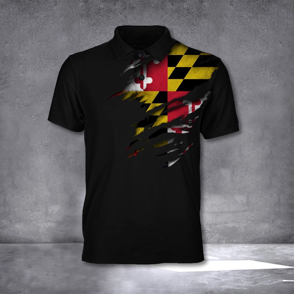 Maryland Flag Polo Shirt Maryland State Clothes Patriotic Apparel Dad Mens Gift Ideas Maryland Flag Polo Shirt Maryland State Clothes Patriotic Apparel Dad Mens Gift Ideas