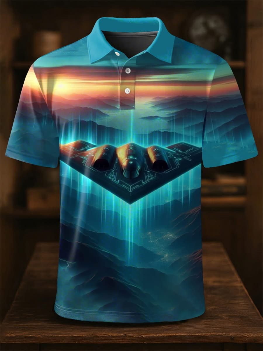 Operation Midnight Hammer 3D Polo Shirt Midnight Hammer FAFO B2 Stealth Bomber Merch Operation Midnight Hammer 3D Polo Shirt Midnight Hammer FAFO B2 Stealth Bomber Merch
