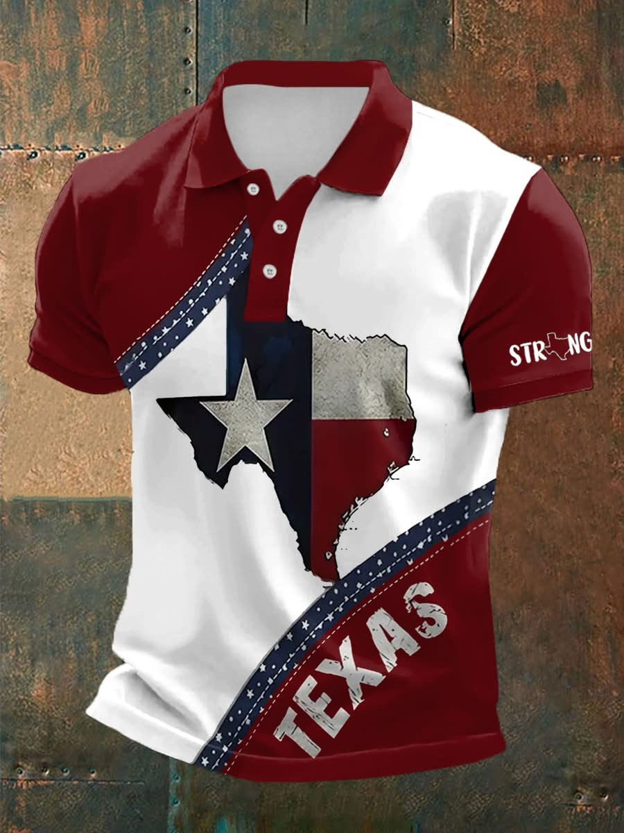 Texas Strong Men's Polo Shirt Pray For Texas Flood Disaster Relief Kerr County 2025 Gifts Texas Strong Men's Polo Shirt Pray For Texas Flood Disaster Relief Kerr County 2025 Gifts