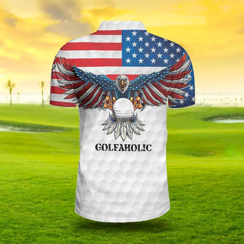 USA Golf Polo Shirt Eagle Usa Olympic Golf Team Apparel Golf Polo For Men USA Golf Polo Shirt Eagle Usa Olympic Golf Team Apparel Golf Polo For Men