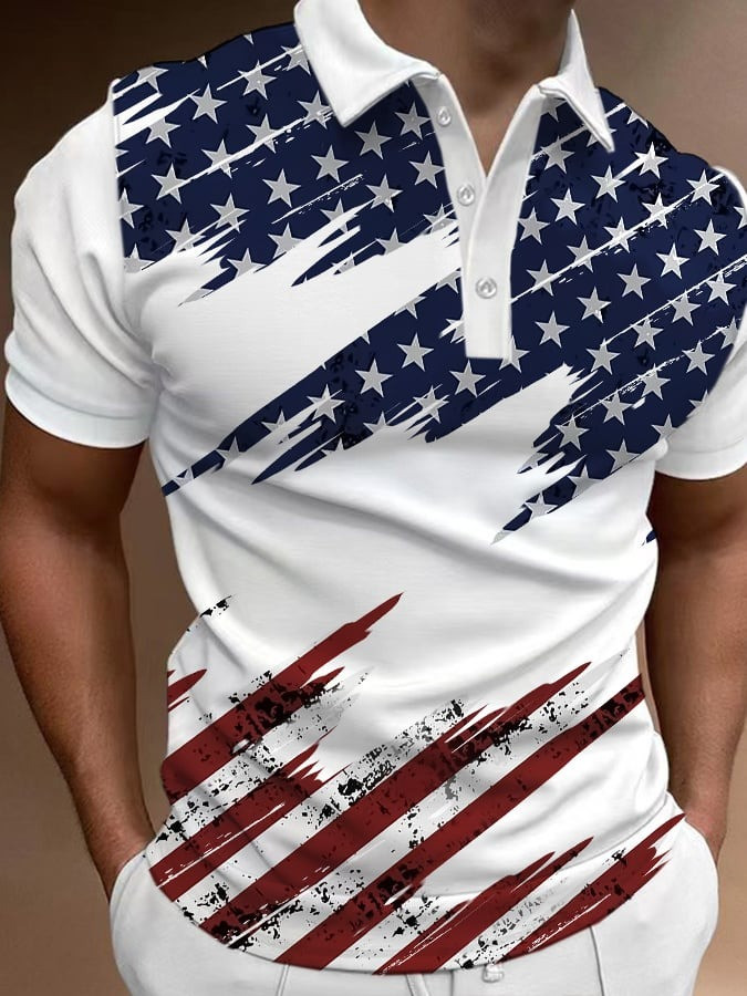 American Flag Print Polo Shirt 4th Of July Shirt Gifts For Your Boyfriend American Flag Print Polo Shirt 4th Of July Shirt Gifts For Your Boyfriend