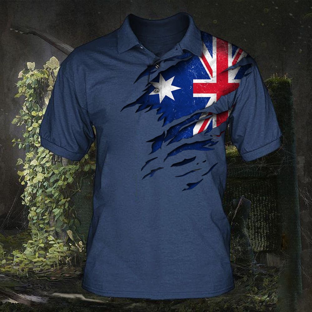 Australia Flag Polo Shirt Patriotic Australia Clothing Mens Gift Ideas Australia Flag Polo Shirt Patriotic Australia Clothing Mens Gift Ideas
