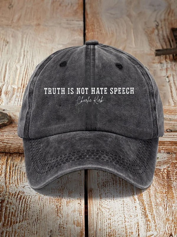Charlie Kirk Freedom Hat Truth Is Not Hate Speech Best Commemorative CK 47 Cap Charlie Kirk Freedom Hat Truth Is Not Hate Speech Best Commemorative CK 47 Cap