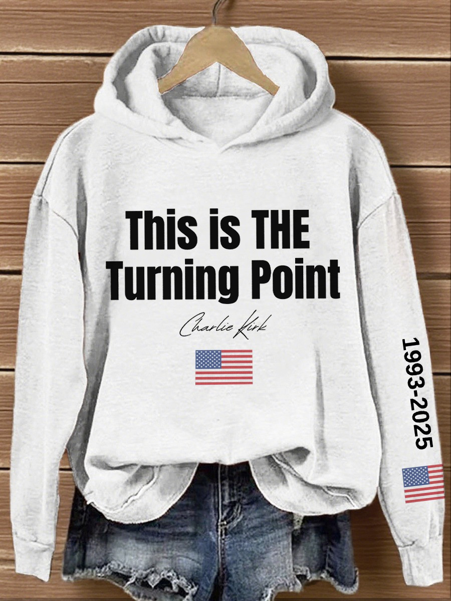 Charlie Kirk Freedom Hoodie This Is The Turning Point 47 Charlie Kirk TPUSA Freedom Apparel Charlie Kirk Freedom Hoodie This Is The Turning Point 47 Charlie Kirk TPUSA Freedom Apparel