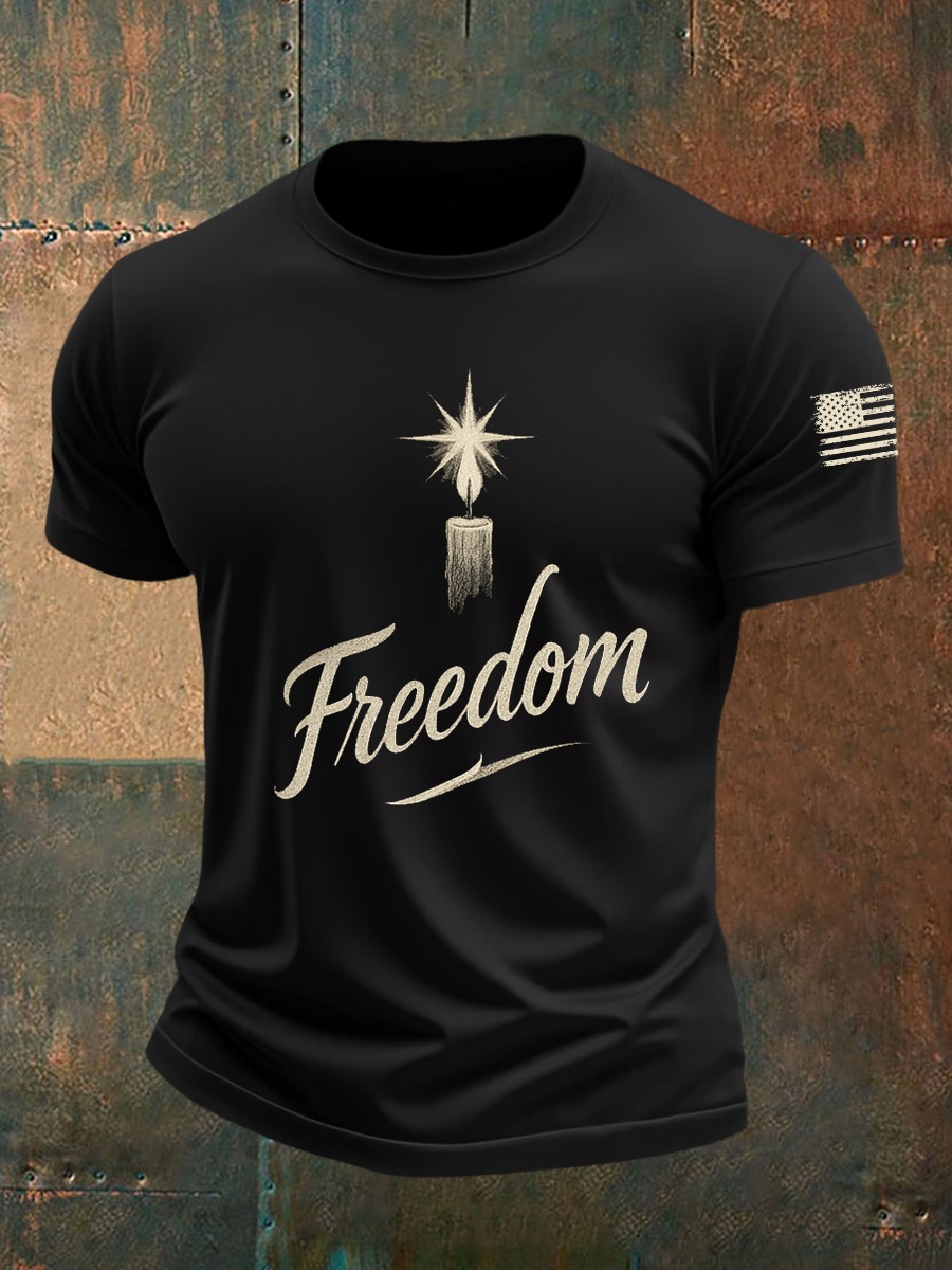 Charlie Kirk Freedom T-Shirt Charlie Kirk TPUSA Turning Point Memorial Gifts For Proud Charlie Kirk Freedom T-Shirt Charlie Kirk TPUSA Turning Point Memorial Gifts For Proud
