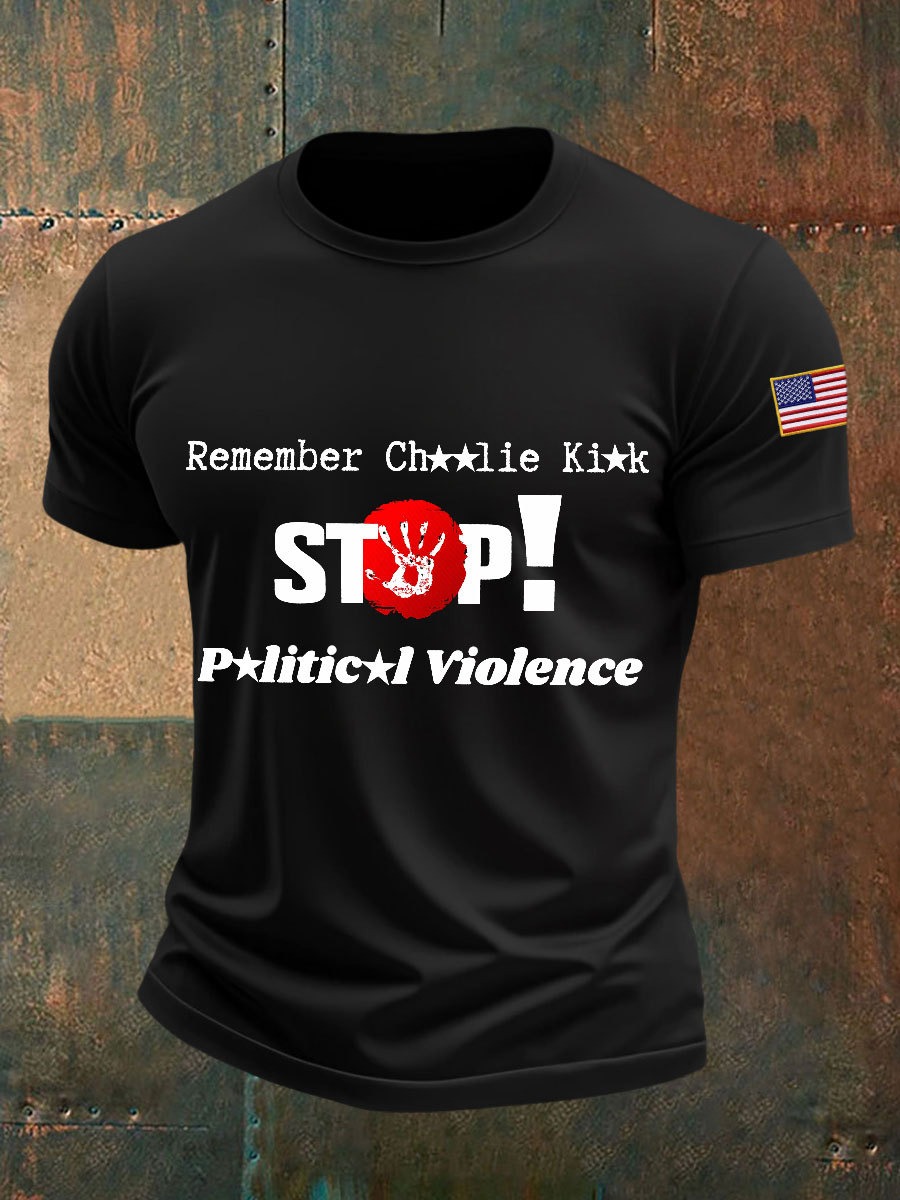 Charlie Kirk Freedom T-shirt Remember Charlie Kirk Stop Political Violence CK 47 Merchandise Charlie Kirk Freedom T-shirt Remember Charlie Kirk Stop Political Violence CK 47 Merchandise