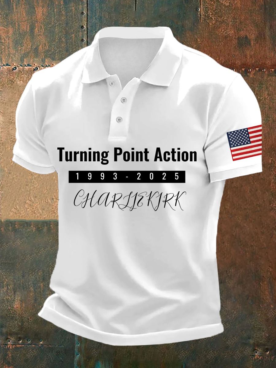 Charlie Kirk Polo Shirt Turning Point Action 1993 2025 Turning Point USA Merchandise Store Charlie Kirk Polo Shirt Turning Point Action 1993 2025 Turning Point USA Merchandise Store