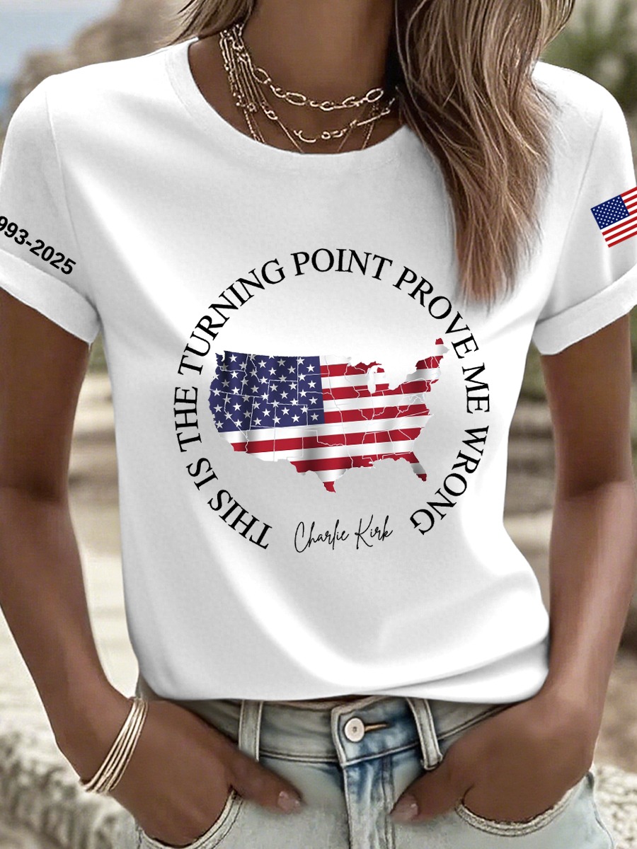 Charlie Kirk TPUSA T-shirt This Is The Turning Point CK 47 Signed Charlie Kirk Clothing Charlie Kirk TPUSA T-shirt This Is The Turning Point CK 47 Signed Charlie Kirk Clothing
