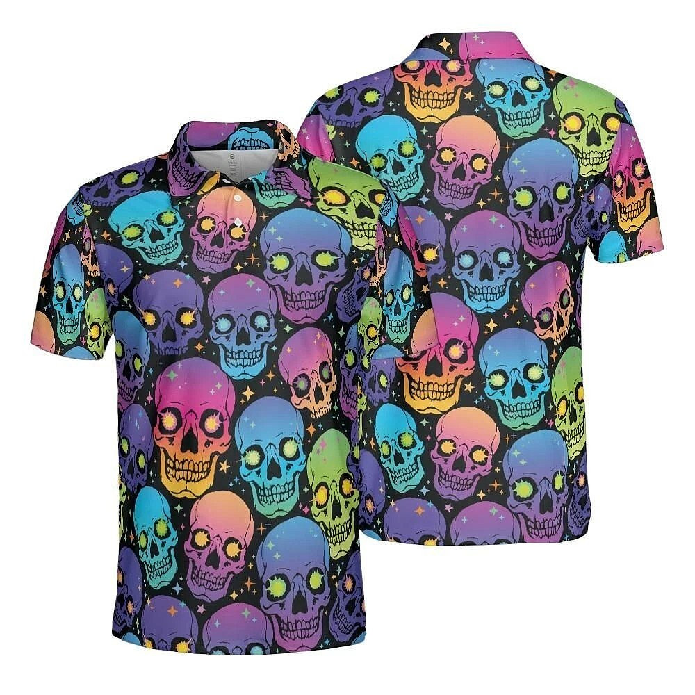 Glowing Eye Skulls Polo Shirt Gifts For Husband Who Has Everything Glowing Eye Skulls Polo Shirt Gifts For Husband Who Has Everything
