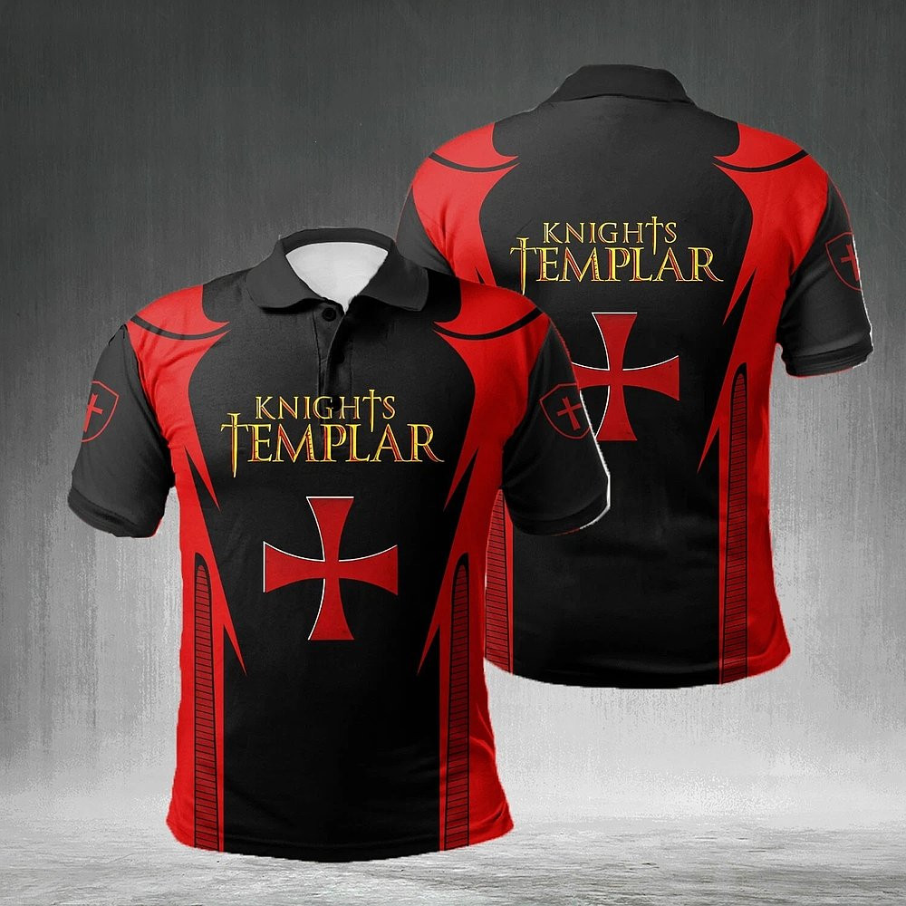 Knight Templar Jesus Christ Is The Only Way To Heaven Polo Shirt Faith Apparel Christian Gifts Knight Templar Jesus Christ Is The Only Way To Heaven Polo Shirt Faith Apparel Christian Gifts