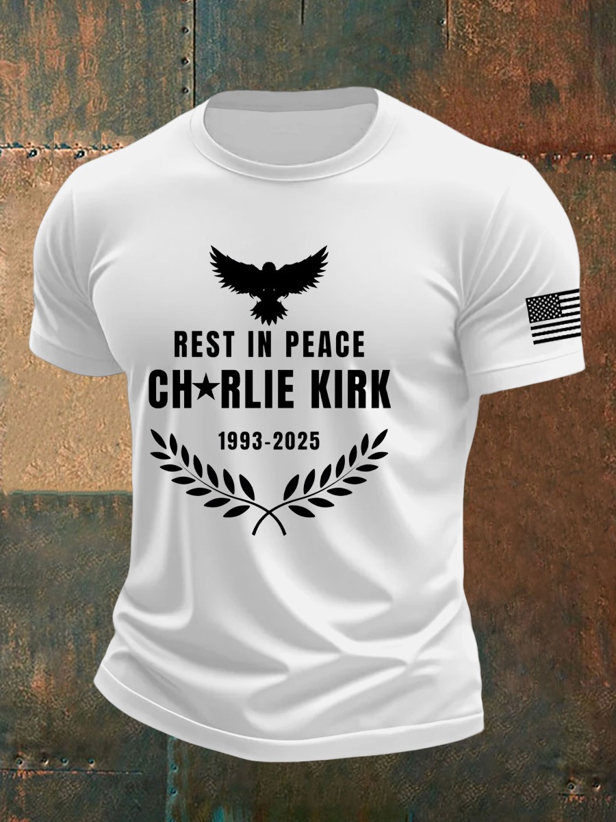 Rest In Peace Charlie Kirk Mens Shirt Pray For Charlie Kirk Merch Memorial Gifts Rest In Peace Charlie Kirk Mens Shirt Pray For Charlie Kirk Merch Memorial Gifts