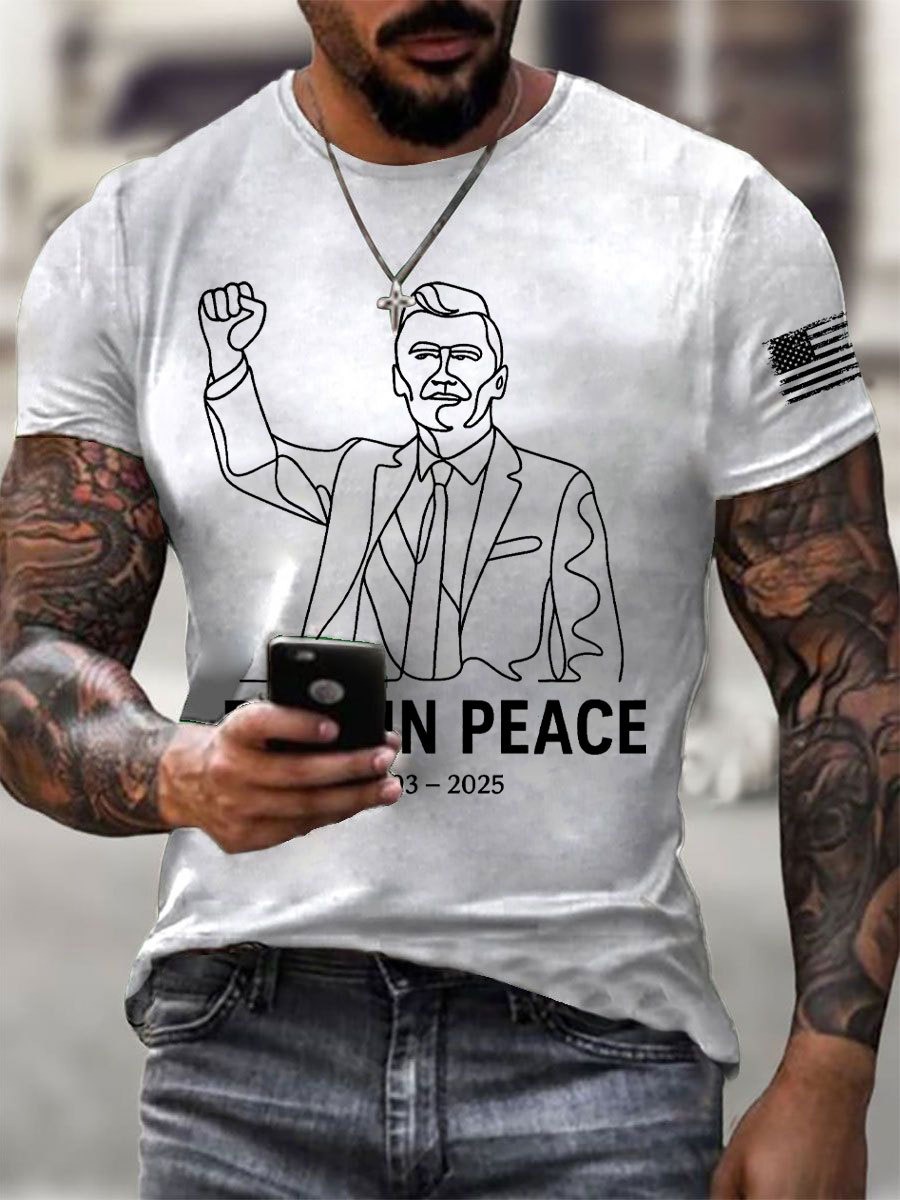 Rest In Peace Charlie Kirk Tribute T-Shirt 1993 2025 Charlie Kirk Tribute Clothing Gifts Rest In Peace Charlie Kirk Tribute T-Shirt 1993 2025 Charlie Kirk Tribute Clothing Gifts