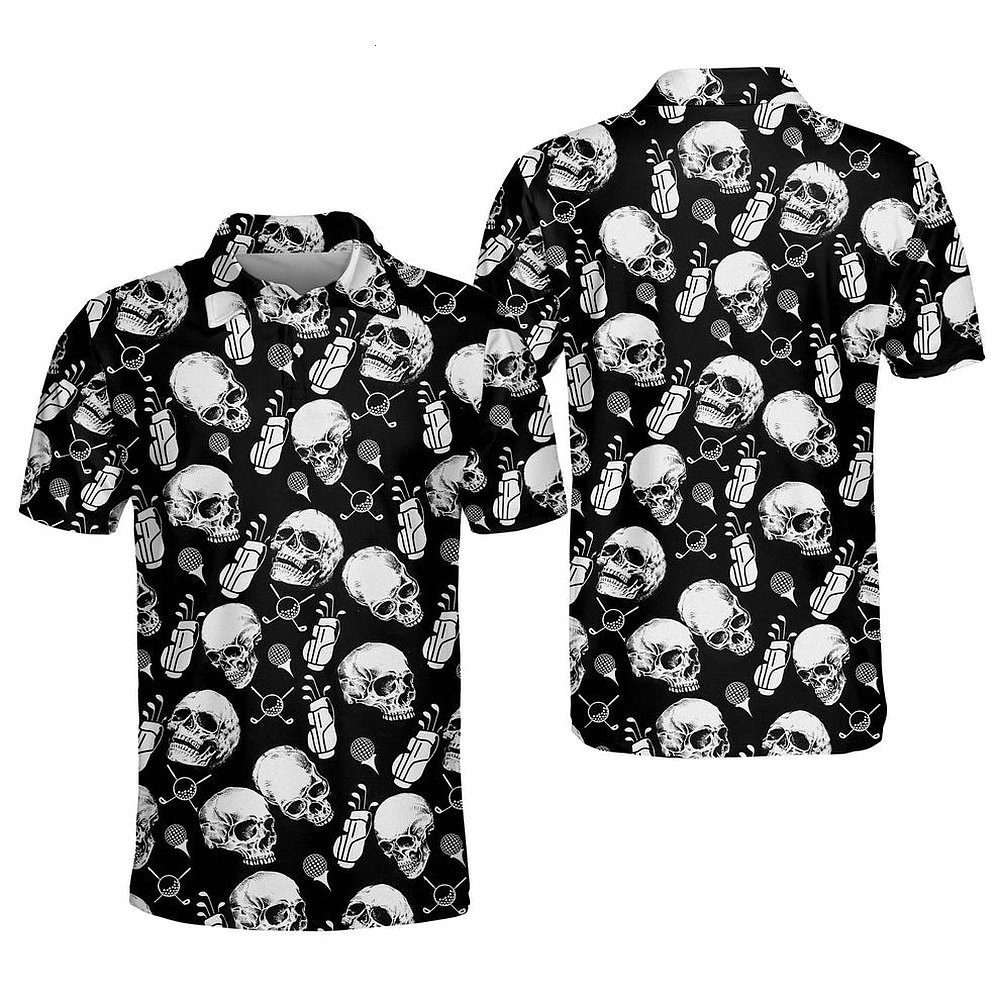 Skull And Crossbones Golf Shirt Funny Skull Goft Shirt Gifts For Him Skull And Crossbones Golf Shirt Funny Skull Goft Shirt Gifts For Him