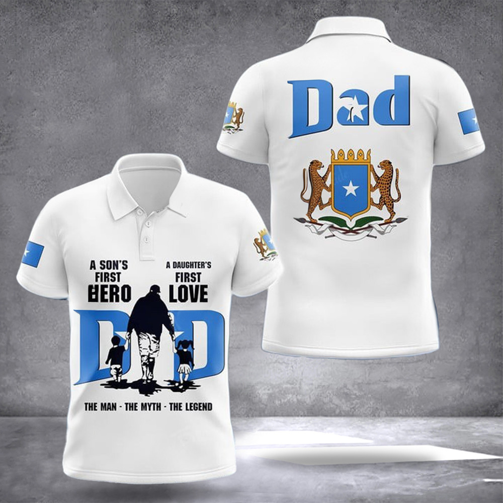 Somali Dad The Man The Myth The Legend Polo Shirt Somali Happy Father's Day Ideas Somali Dad The Man The Myth The Legend Polo Shirt Somali Happy Father's Day Ideas