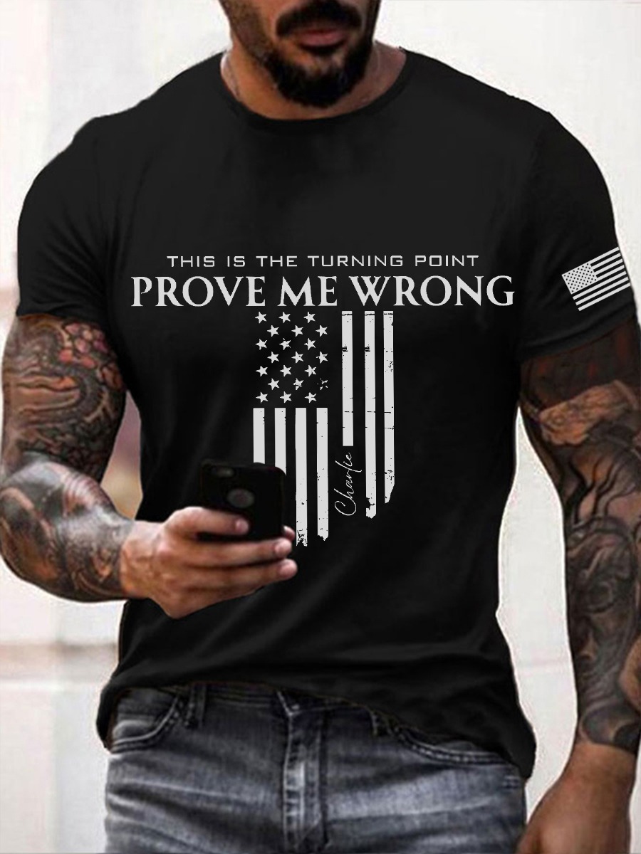 This Is The Turning Point Shirt Prove Me Wrong Tee Charlie Kirk Apparel TPUSA Merch This Is The Turning Point Shirt Prove Me Wrong Tee Charlie Kirk Apparel TPUSA Merch