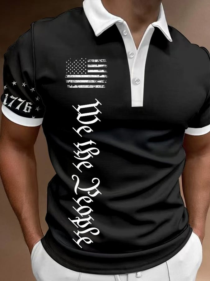 We The People American Flag Polo Shirt Patriotic Apparel Gifts For My Boyfriend We The People American Flag Polo Shirt Patriotic Apparel Gifts For My Boyfriend