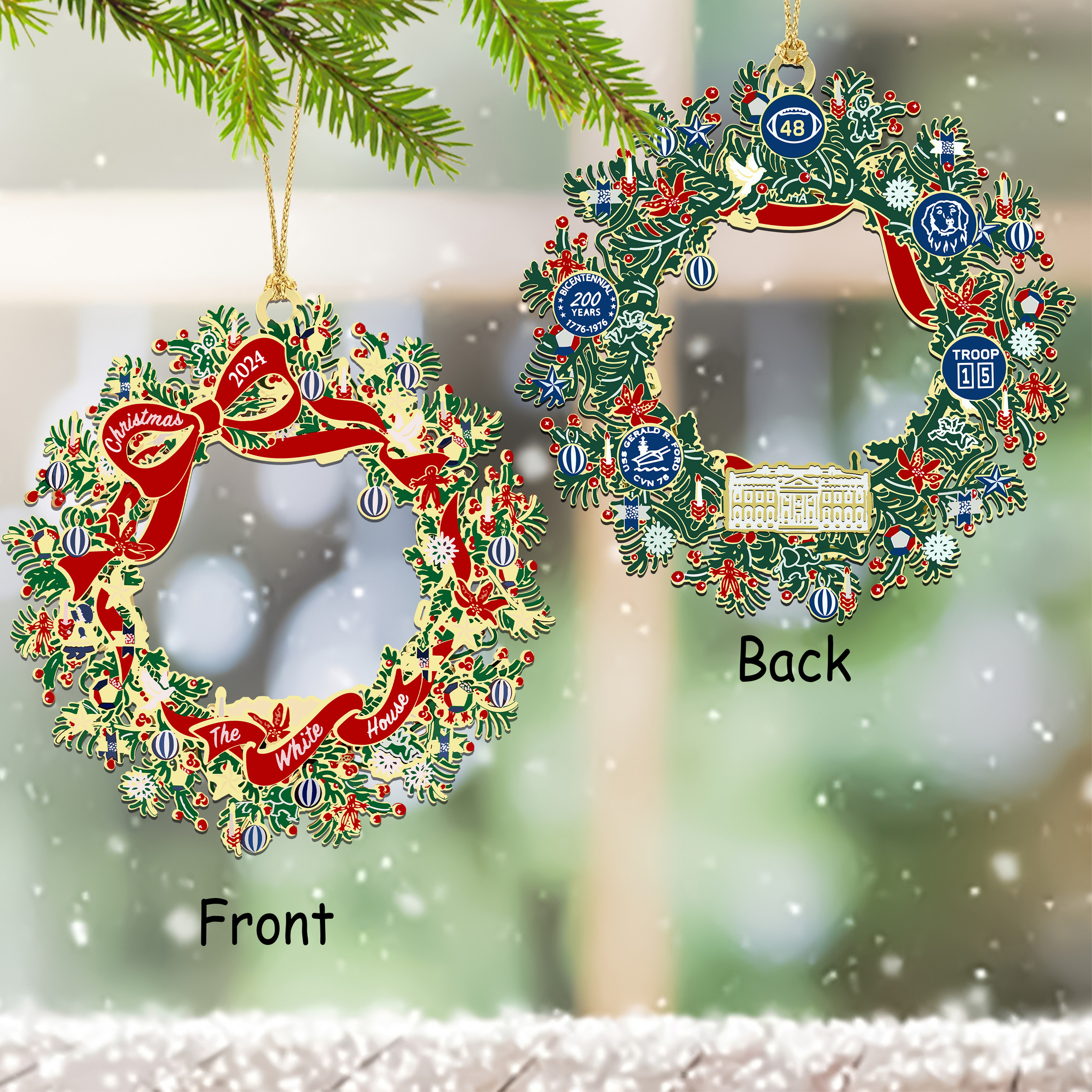 2024 White House Christmas Ornament Official White House Ornaments By Year 2024 2024 White House Christmas Ornament Official White House Ornaments By Year 2024