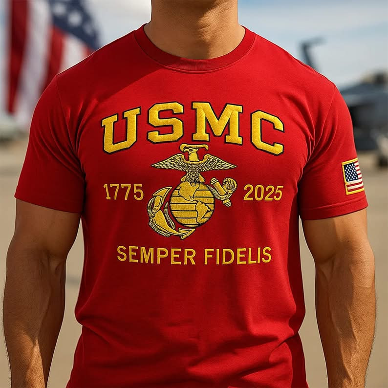 250th Anniversary Of The United States Marine Corps Shirt Semper Fidelis USMC T-Shirt 250th Anniversary Of The United States Marine Corps Shirt Semper Fidelis USMC T-Shirt