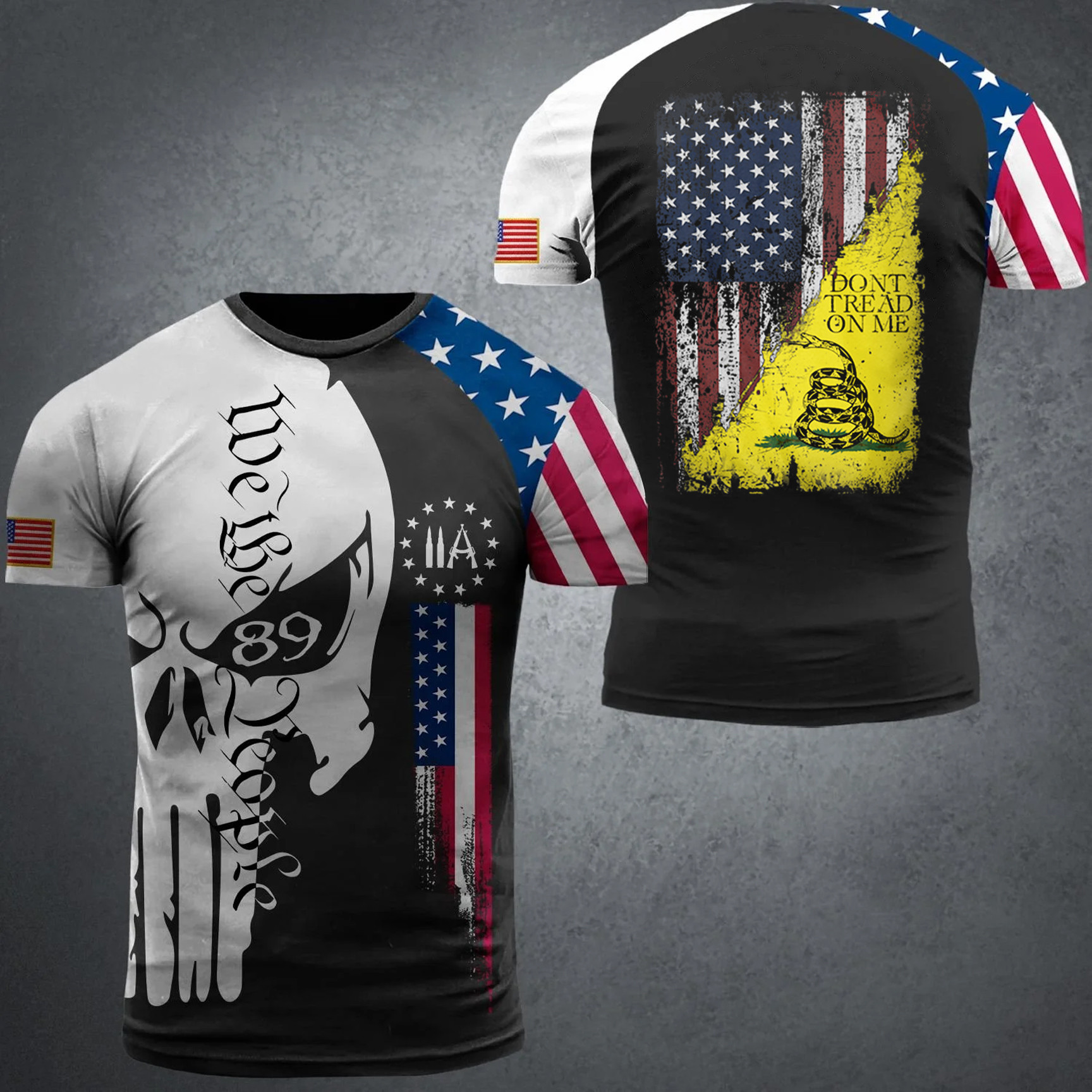 2Nd Amendment We The People Shirt Vintage Gadsden Don't Tread On Me And USA Flag T-Shirt Mens 2Nd Amendment We The People Shirt Vintage Gadsden Don't Tread On Me And USA Flag T-Shirt Mens