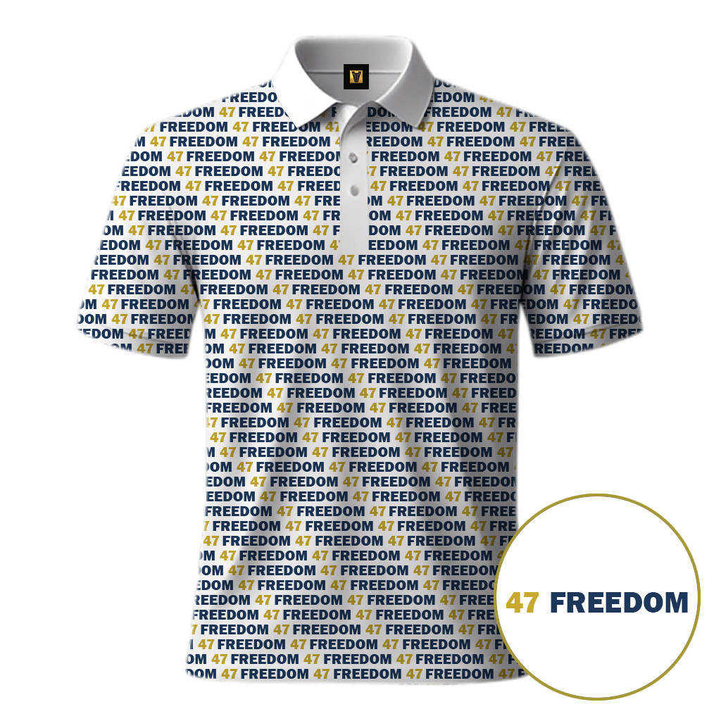 47 Charlie Kirk Polo Shirt Freedom Shirt Charlie Kirk Merchandise Patriotic Gifts For Dad 47 Charlie Kirk Polo Shirt Freedom Shirt Charlie Kirk Merchandise Patriotic Gifts For Dad