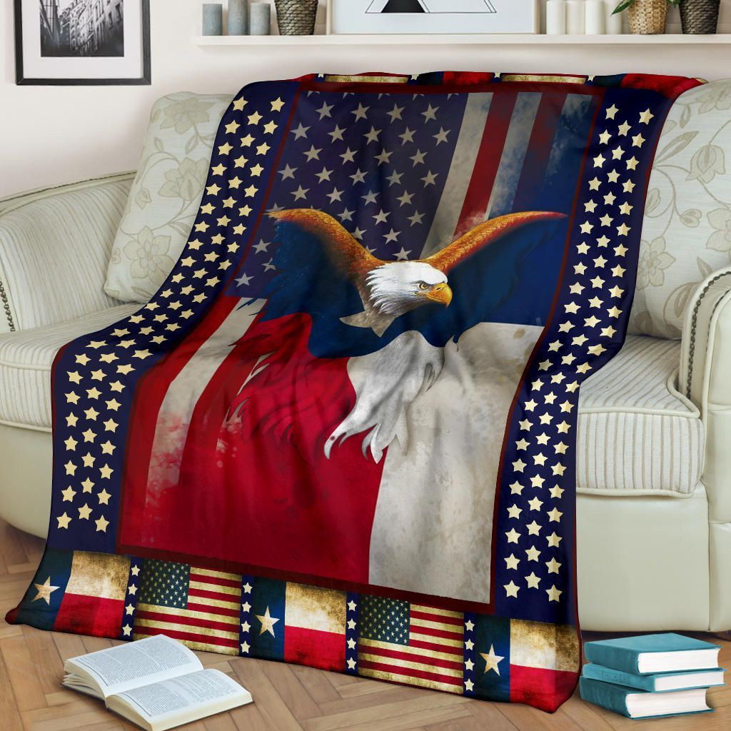 4th of July Eagle Texas American Flag Blanket Veteran Gifts Bedroom Decor 4th of July Eagle Texas American Flag Blanket Veteran Gifts Bedroom Decor