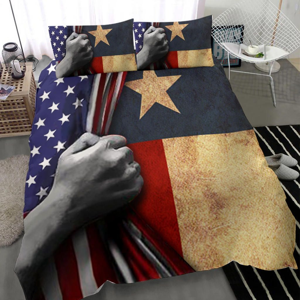 4th Of July Texas Behind American Flag Duvet Covers Bedding Sets Veterans Gifts 4th Of July Texas Behind American Flag Duvet Covers Bedding Sets Veterans Gifts