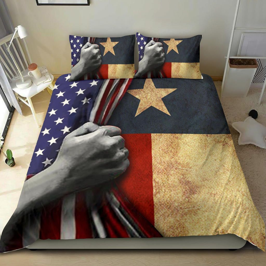 4th Of July Texas Behind American Flag Duvet Covers Bedding Sets Veterans Gifts 4th Of July Texas Behind American Flag Duvet Covers Bedding Sets Veterans Gifts
