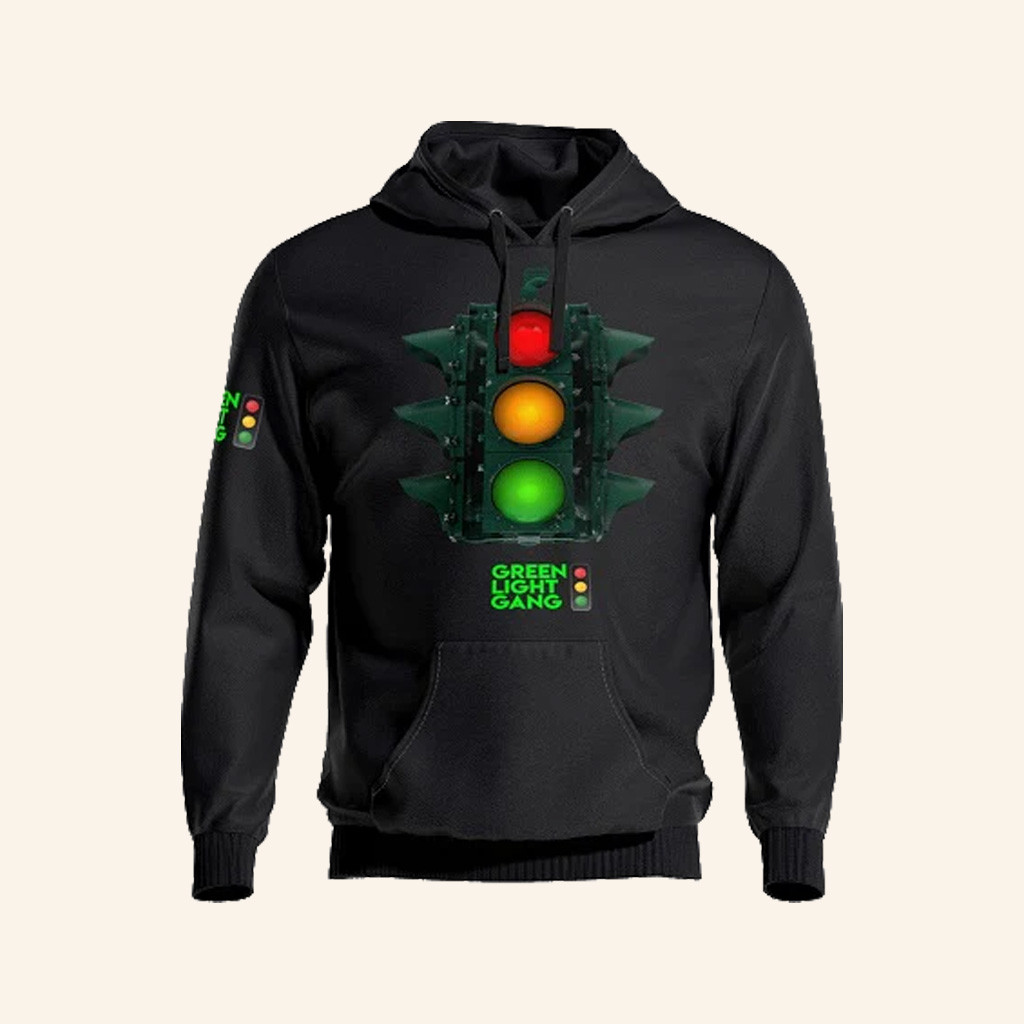50 Cent Merch Green Light Gang Black Hoodie Great Christmas Gifts For Men 50 Cent Merch Green Light Gang Black Hoodie Great Christmas Gifts For Men