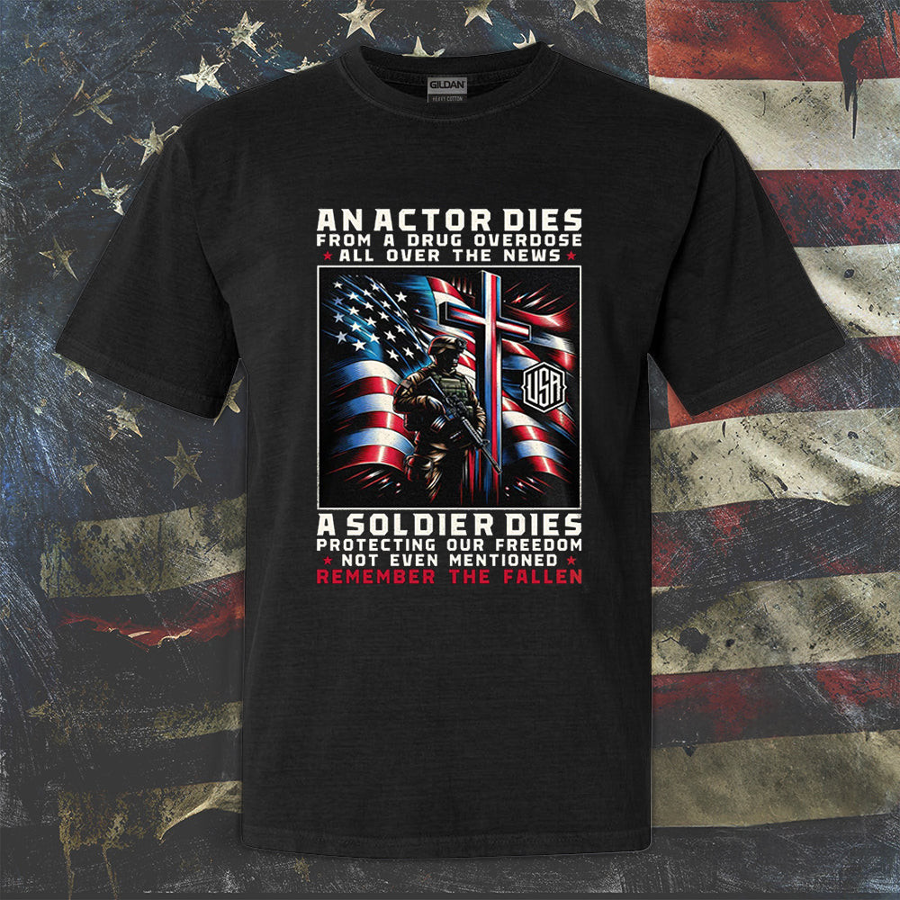 A Soldier Protecting Our Freedom Not Even Mentioned Shirt Proud Honoring Veterans T-Shirt A Soldier Protecting Our Freedom Not Even Mentioned Shirt Proud Honoring Veterans T-Shirt
