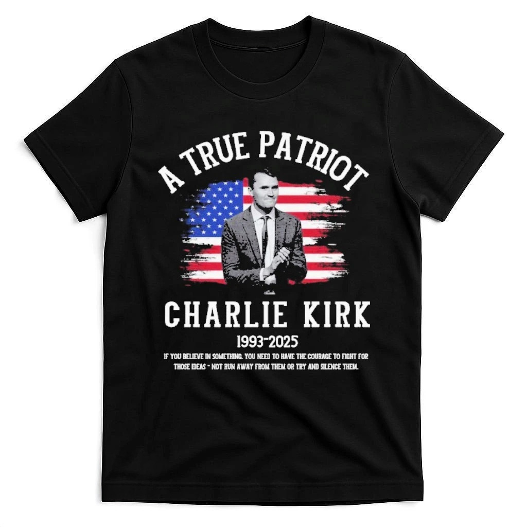 A True Patriot Charlie Kirk 1933 2025 Shirt Charlie Kirk Shirt Patriotic Gifts For Dad A True Patriot Charlie Kirk 1933 2025 Shirt Charlie Kirk Shirt Patriotic Gifts For Dad