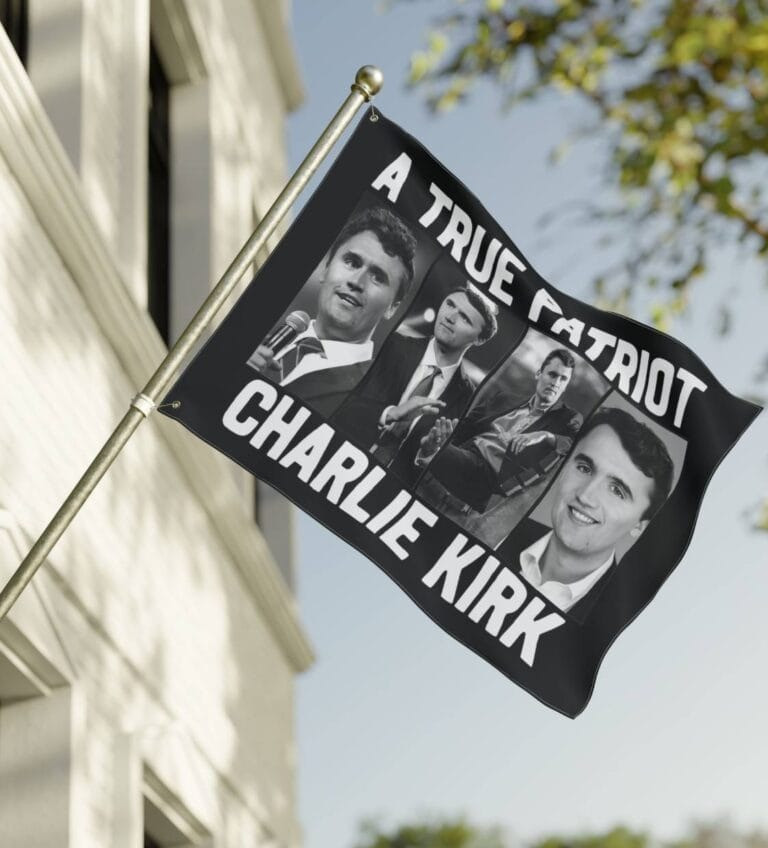 A True Patriot Charlie Kirk Flag Charlie Kirk Merchandise Outdoor Patriotic Decor A True Patriot Charlie Kirk Flag Charlie Kirk Merchandise Outdoor Patriotic Decor