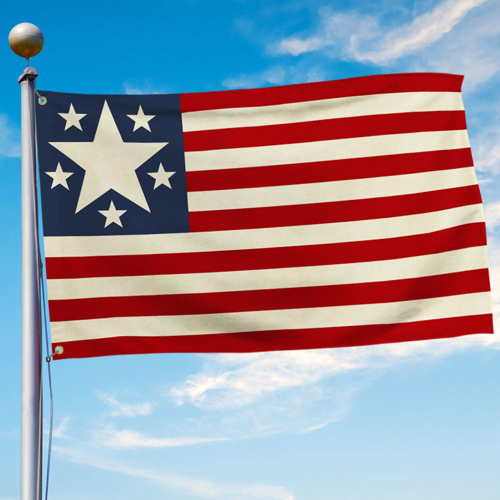 A Very Rare Secession 1861 Flag 6 Star Patriotic Flag Decorative For Indoor Outdoor A Very Rare Secession 1861 Flag 6 Star Patriotic Flag Decorative For Indoor Outdoor