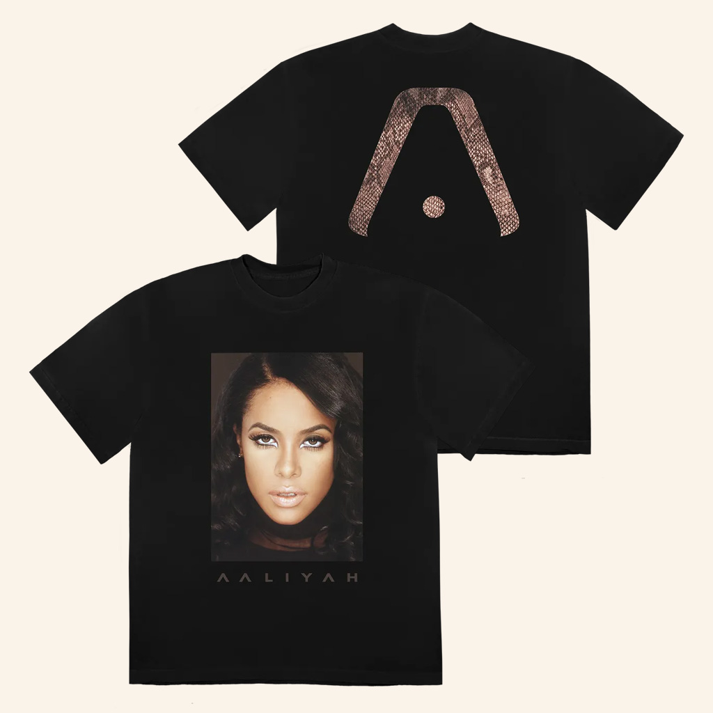 Aaliyah Merch Self Titled Photo T-Shirt Best Gifts For Music Lovers Aaliyah Merch Self Titled Photo T-Shirt Best Gifts For Music Lovers