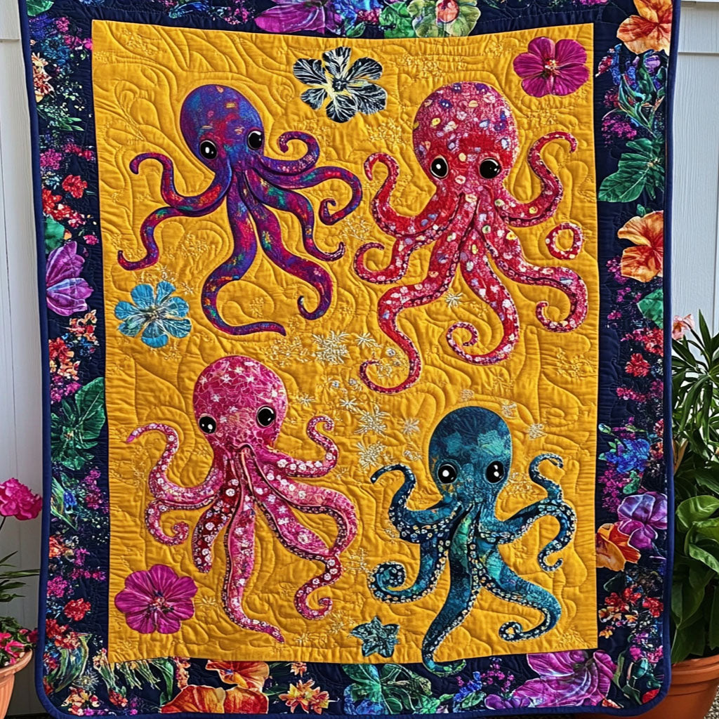 Abyss Inkling Quilted Blanket Sofa Throw Blanket Octopus Themed Gifts Abyss Inkling Quilted Blanket Sofa Throw Blanket Octopus Themed Gifts