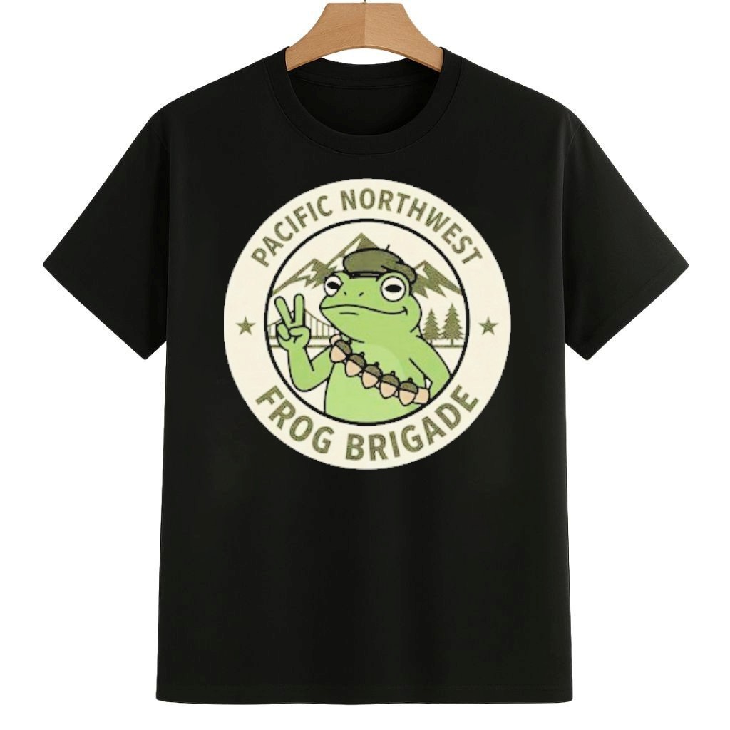 acific Northwest Frog Brigade Portland Frog Shirt No Kings 8647 Movement Merch acific Northwest Frog Brigade Portland Frog Shirt No Kings 8647 Movement Merch