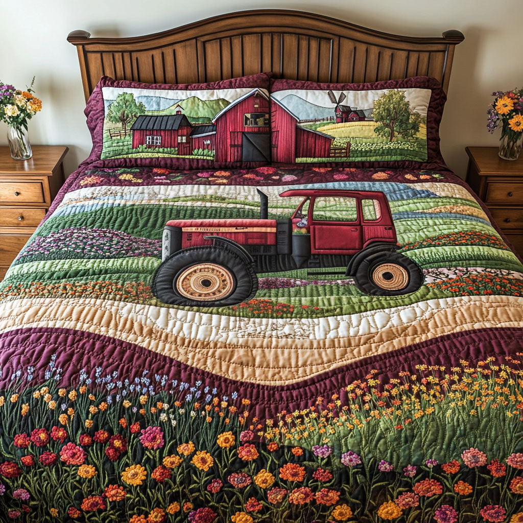 Acres of Plenty Quilted Bedding Set Duvet Cover Bed Sheet Set Tractor Presents For Adults Acres of Plenty Quilted Bedding Set Duvet Cover Bed Sheet Set Tractor Presents For Adults