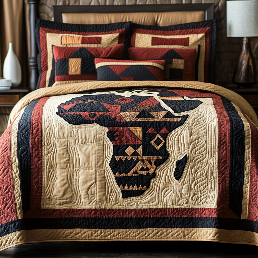 African Essence Quilted Bedding Set Duvet Cover Merch Melanin African American Gifts African Essence Quilted Bedding Set Duvet Cover Merch Melanin African American Gifts