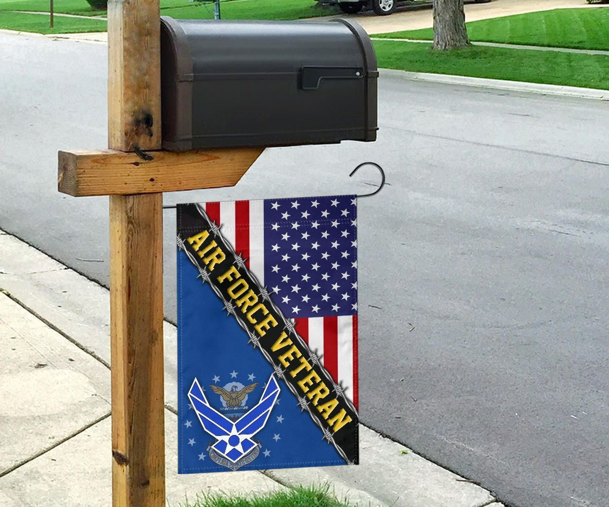 Air Force Veteran Flag With American Flag Proud Veteran Patriot Merch Air Force Veteran Flag With American Flag Proud Veteran Patriot Merch