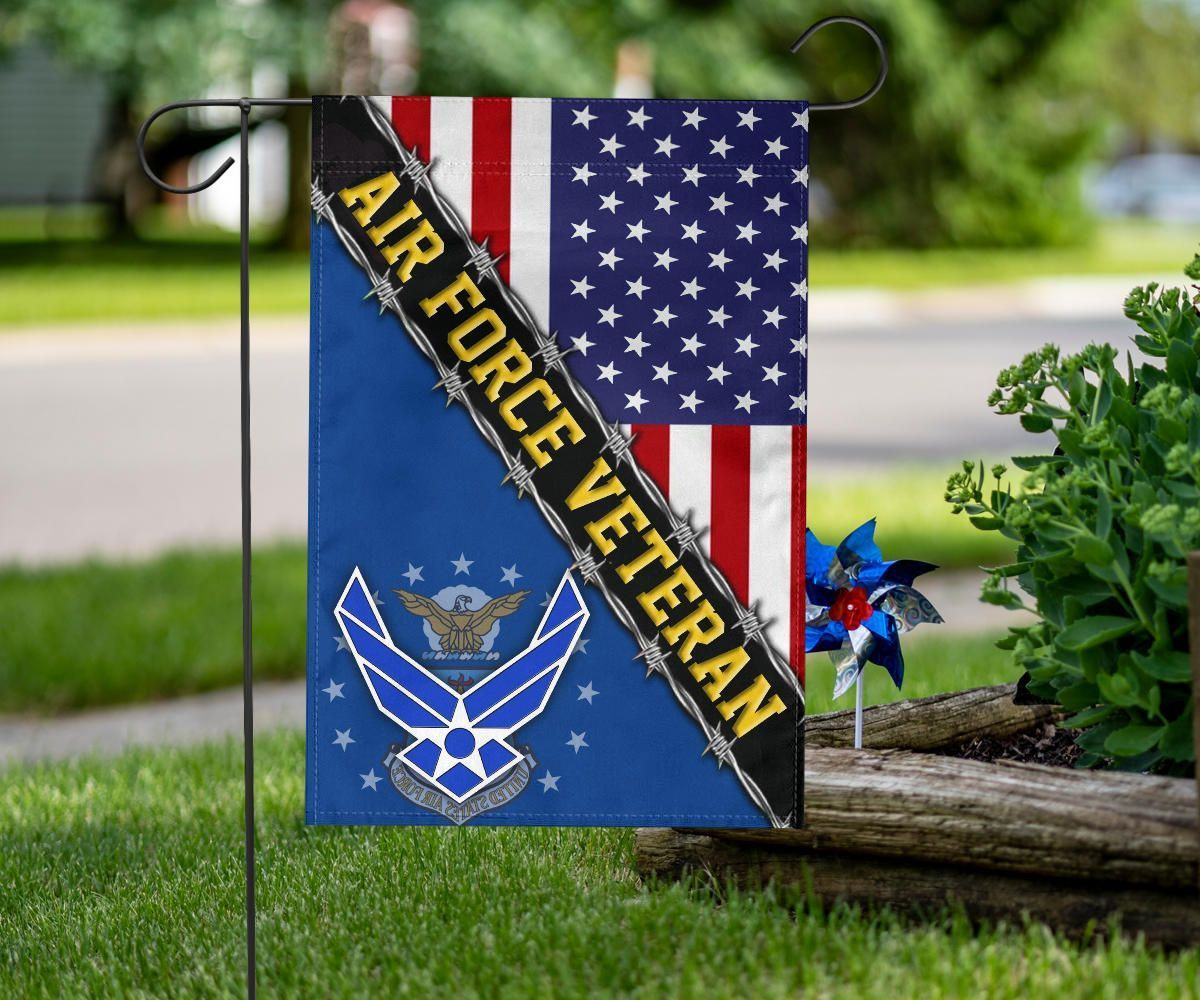 Air Force Veteran Flag With American Flag Proud Veteran Patriot Merch Air Force Veteran Flag With American Flag Proud Veteran Patriot Merch