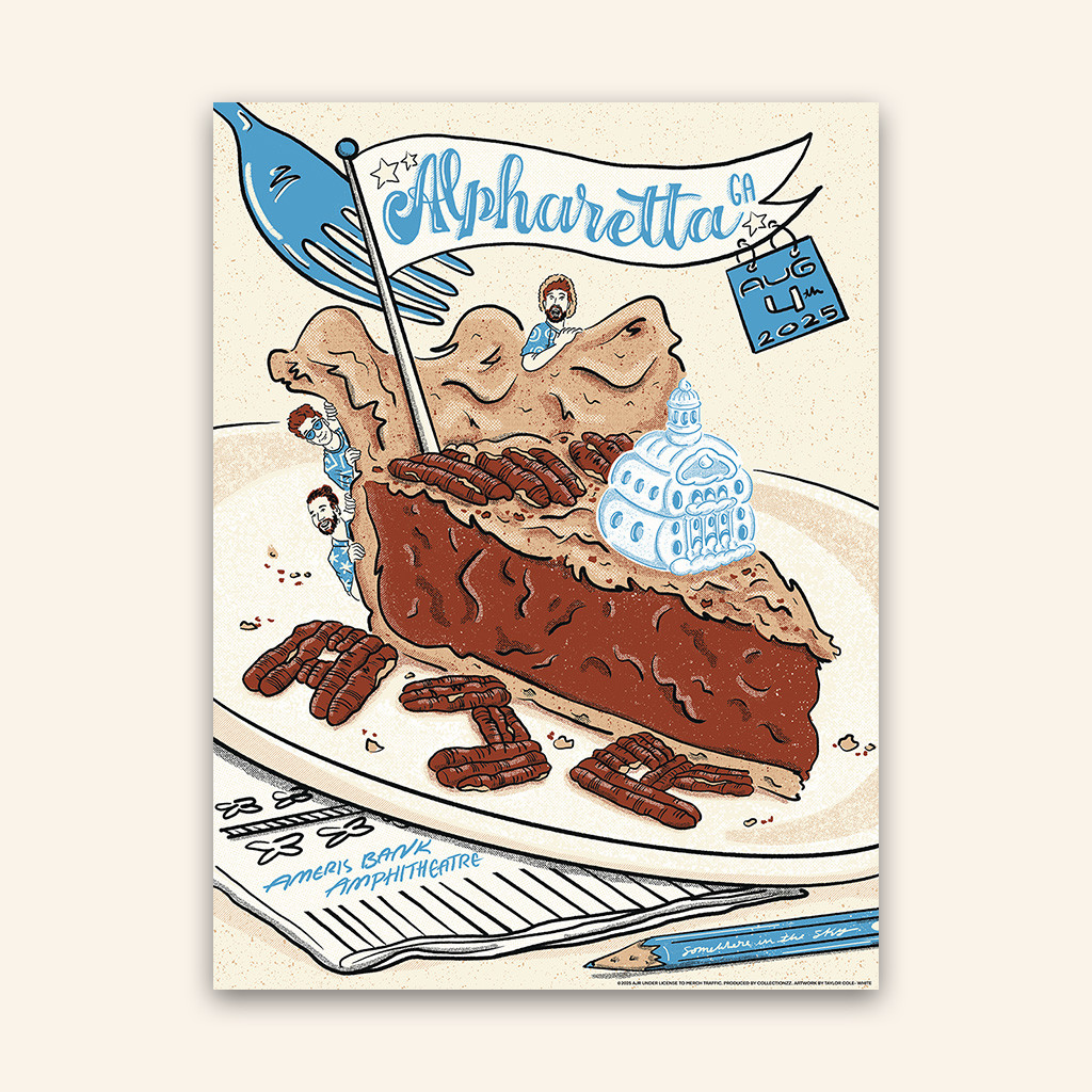 AJR Merch AJR Alpharetta August 4 2025 Tour Poster Music Gift Ideas For Guys AJR Merch AJR Alpharetta August 4 2025 Tour Poster Music Gift Ideas For Guys