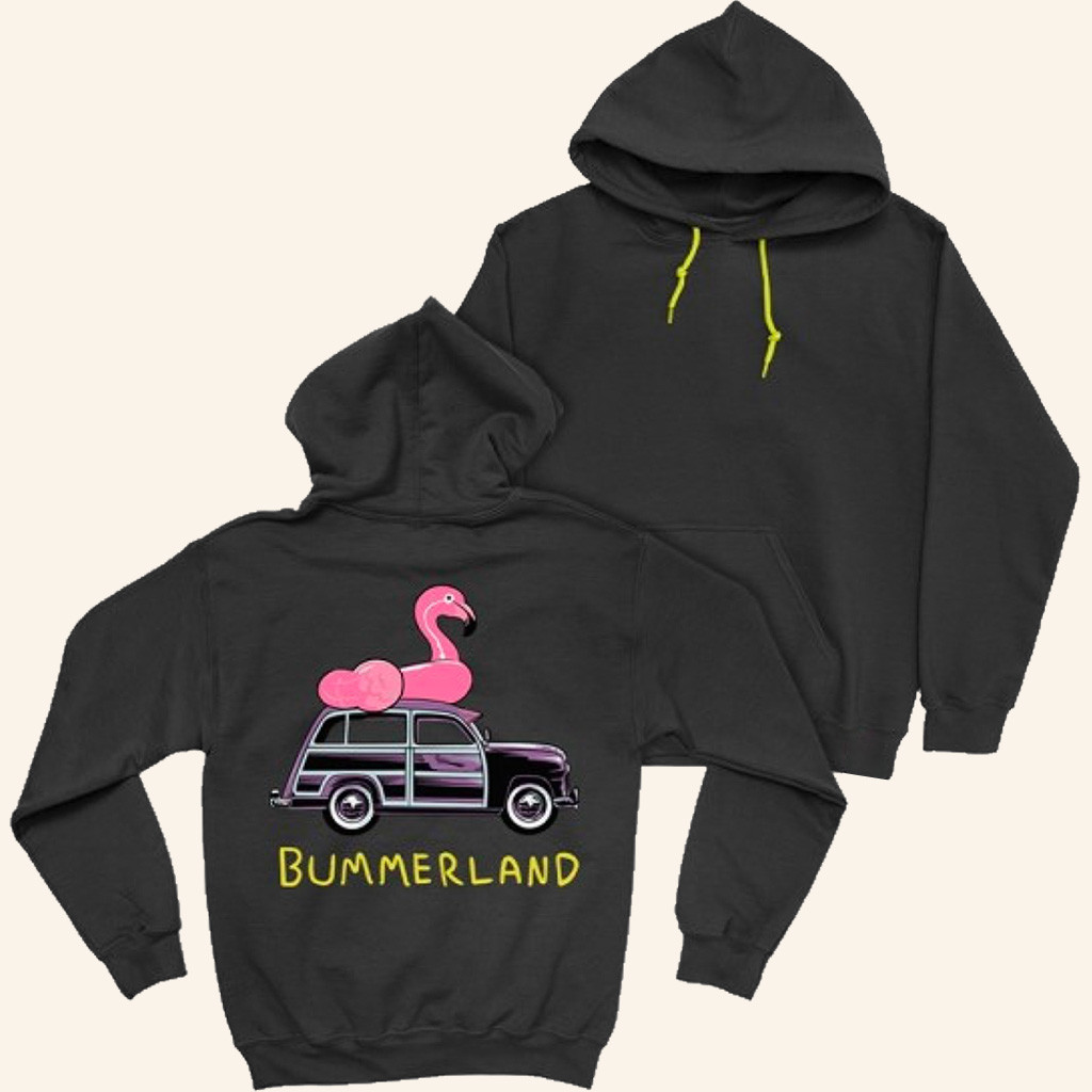 AJR Merch Bummerland Flamingo Hoodie Best Christmas Gifts For Sister