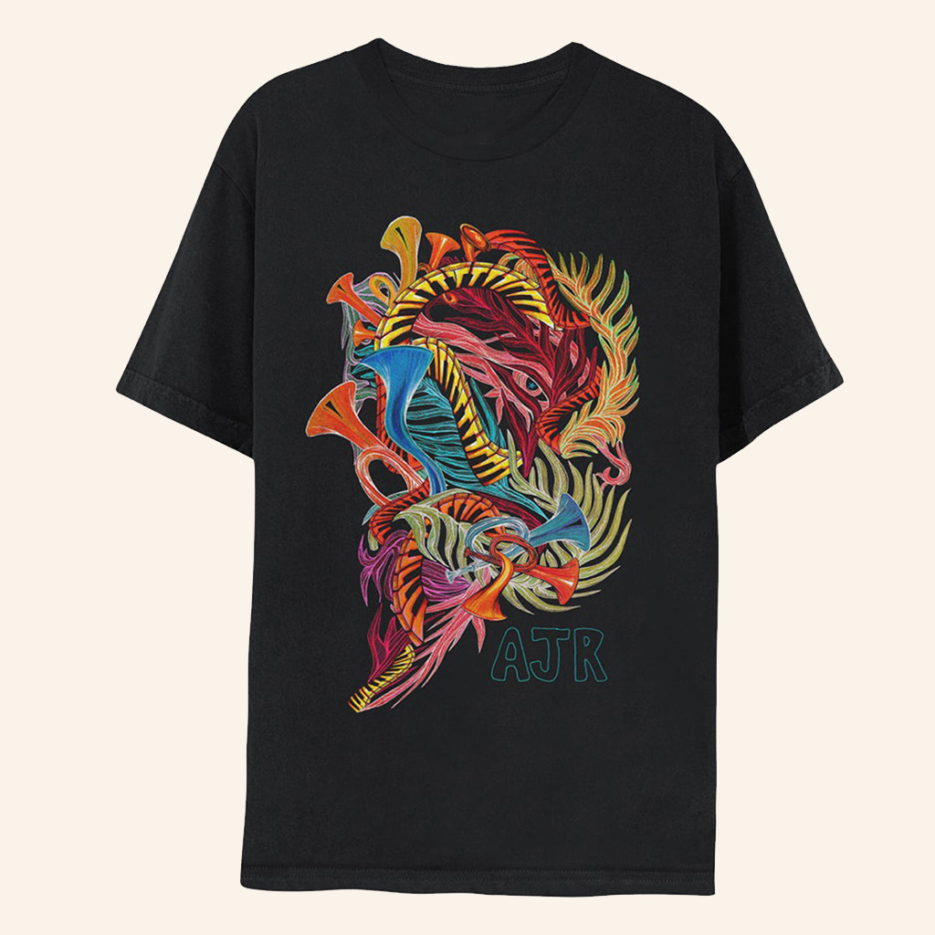 AJR Merch Orchestra Black T-Shirt Gift Ideas For Pop Music Lovers AJR Merch Orchestra Black T-Shirt Gift Ideas For Pop Music Lovers