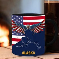 Alaska State Flag Eagle American Flag Patriotic Decorations Outdoor Alaska State Flag Eagle American Flag Patriotic Decorations Outdoor