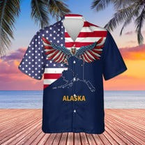 Alaska State Flag Eagle American Flag Patriotic Decorations Outdoor Alaska State Flag Eagle American Flag Patriotic Decorations Outdoor