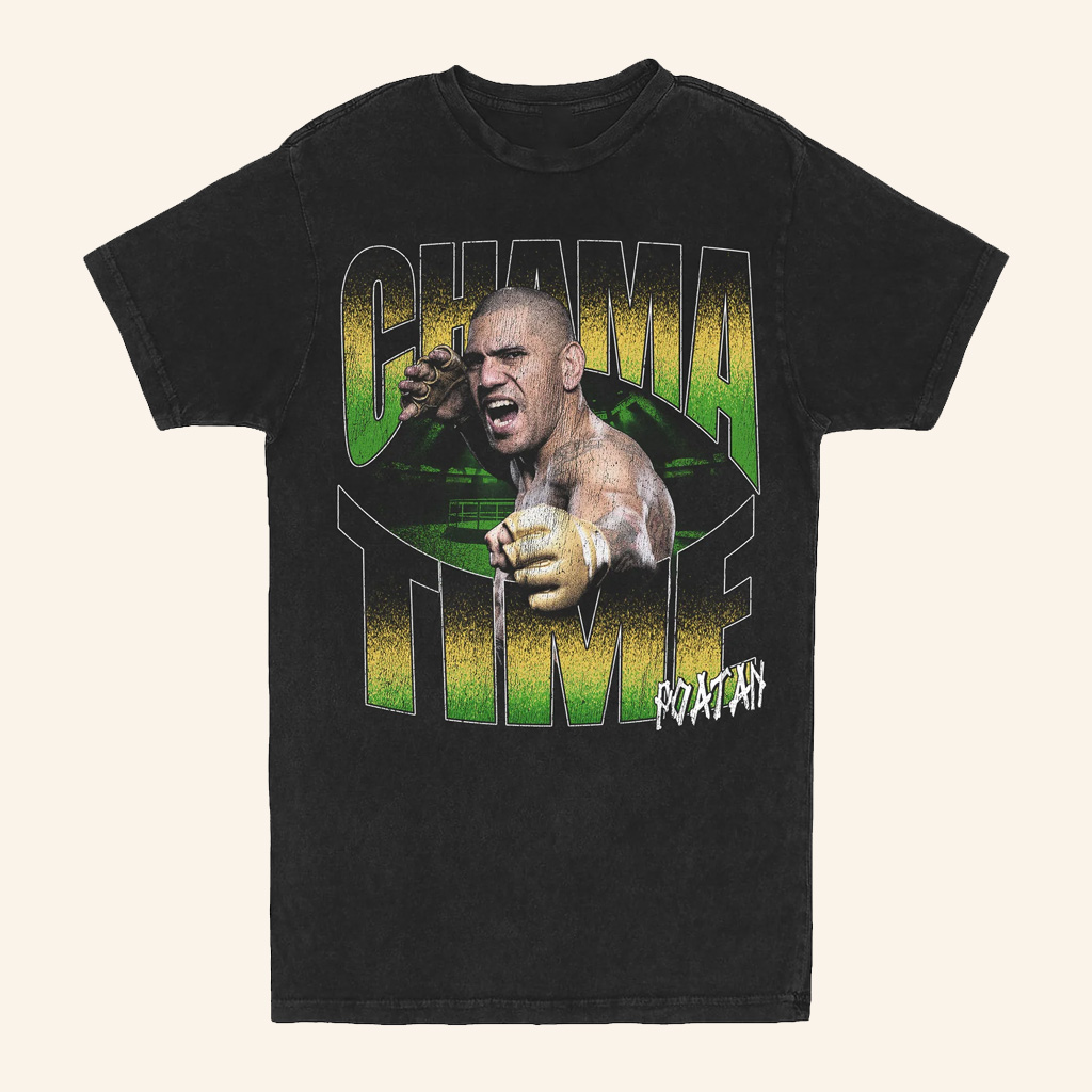 Alex Pereira Merch Chama Time Poatan Photo T-Shirt Gift Ideas For UFC Fans Alex Pereira Merch Chama Time Poatan Photo T-Shirt Gift Ideas For UFC Fans