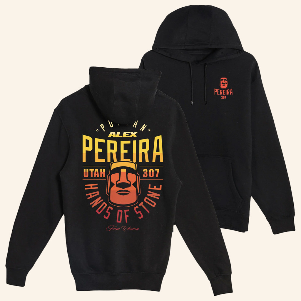 Alex Pereira Merch Utah 307 Hands Of Stone Hoodie Christmas Gifts For Men Alex Pereira Merch Utah 307 Hands Of Stone Hoodie Christmas Gifts For Men